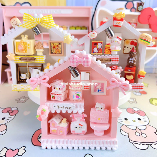 CUTE HELLO KITTY HOUSE DIY KIT