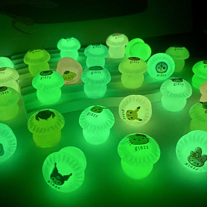 Luminous Sanrio Mushrooms