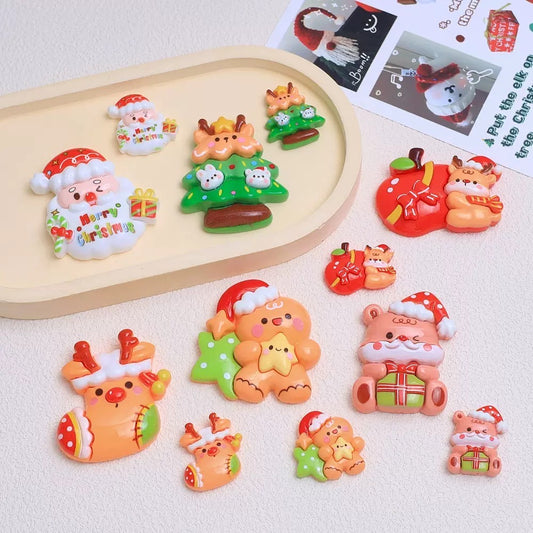 Two Size Christmas Party Charms