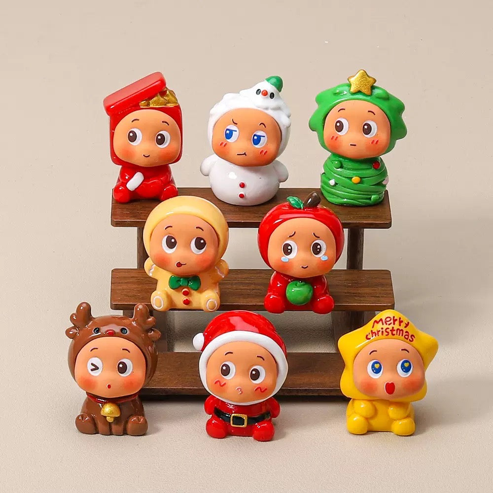 3D Christmas Twinkle Twinkle Cartoon Figurine
