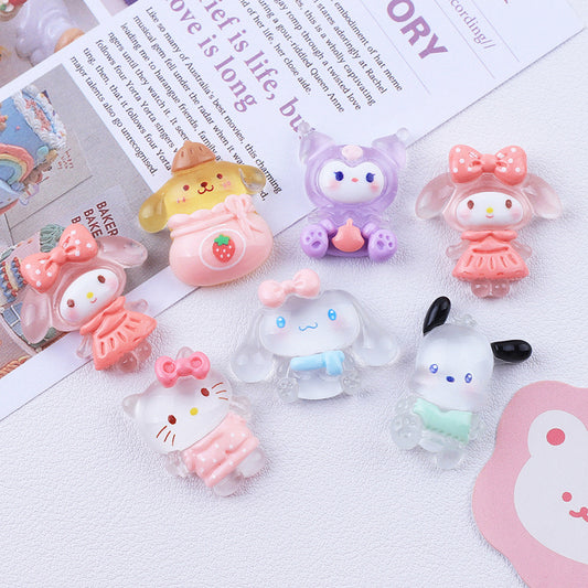 Transparent Sanrio Charms