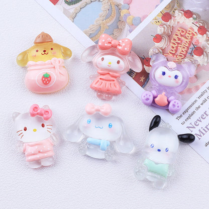 Transparent Sanrio Charms