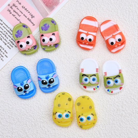 Big Eyes Slipper Charms