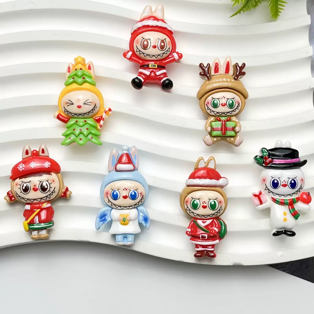 Labubu Christmas Theme Charms