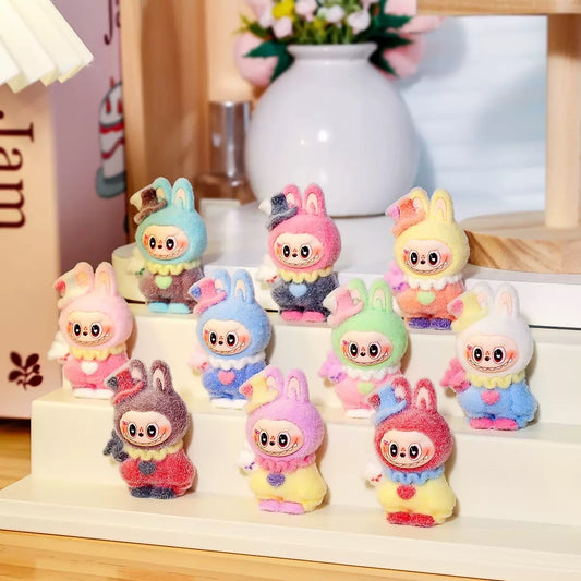 3D Labubu Pajama Party Cartoon Figurine