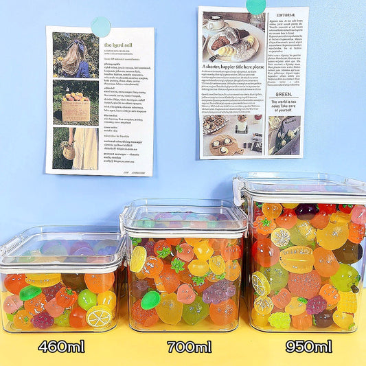 460ML 700ML 950ML Pack  Fruit Charms For Diy Craft