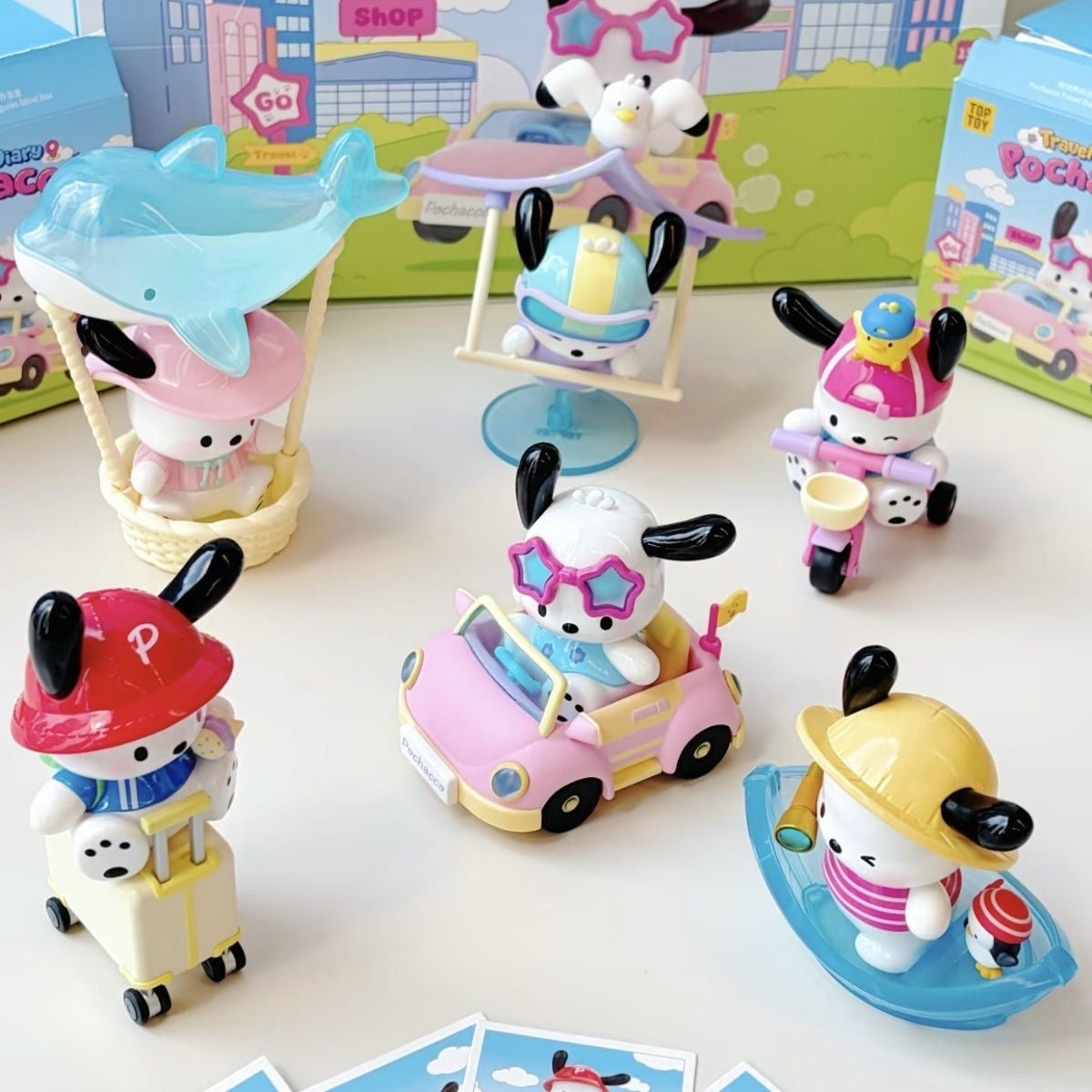 SANRIO BLIND BOX POCHACCO TRAVEL DAIRY