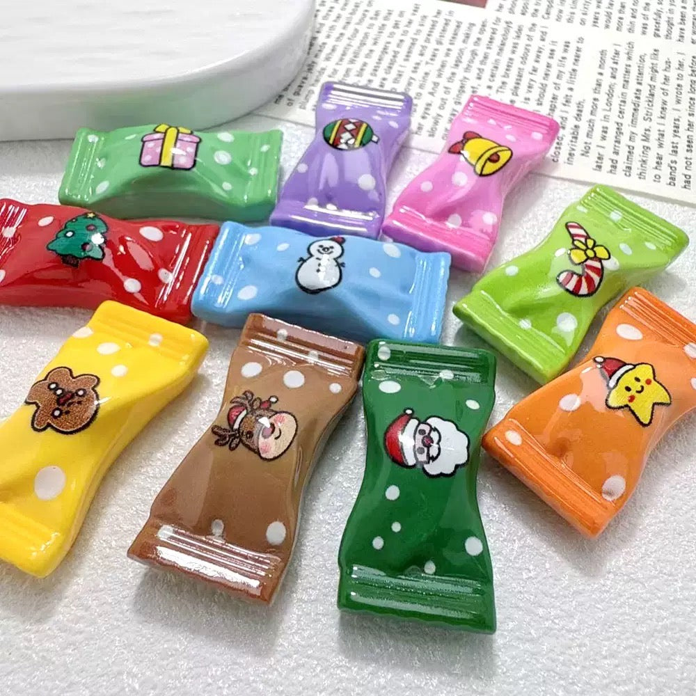 Christmas Candy Bag Cartoon Charms