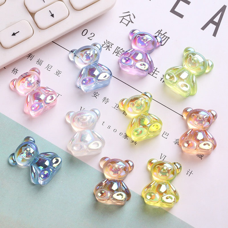 Laser Jelly Bear Charms