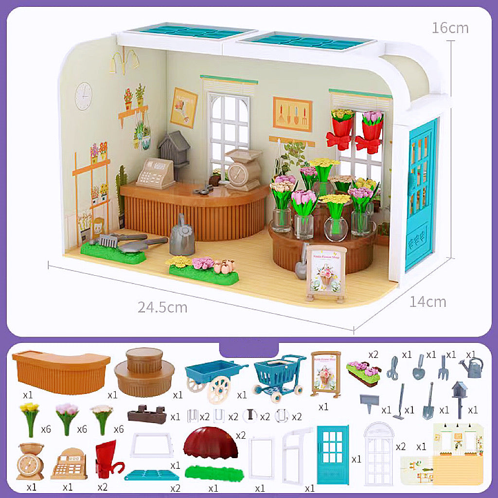 Miniature Dollhouse Set