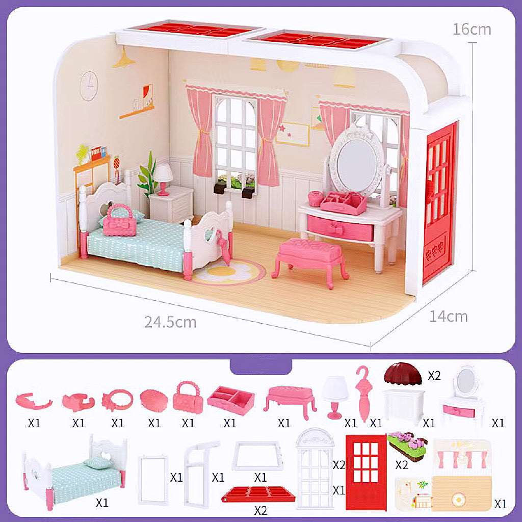 Miniature Dollhouse Set