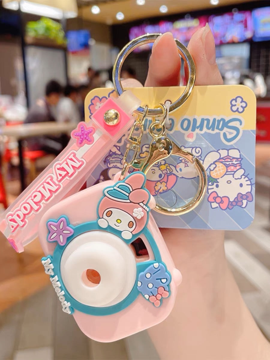 SANRIO CAMERA KEYCHAIN