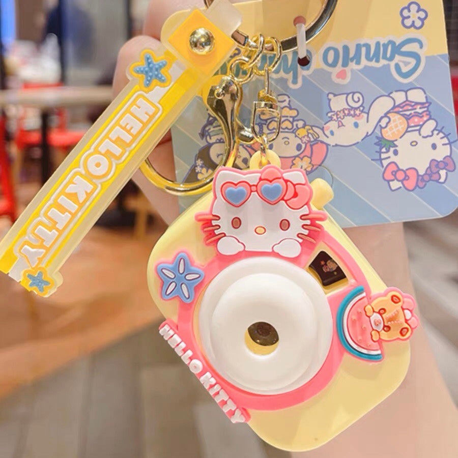 SANRIO CAMERA KEYCHAIN